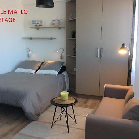 דינאר Les Studios Vue Mer Le Matlo מראה חיצוני תמונה
