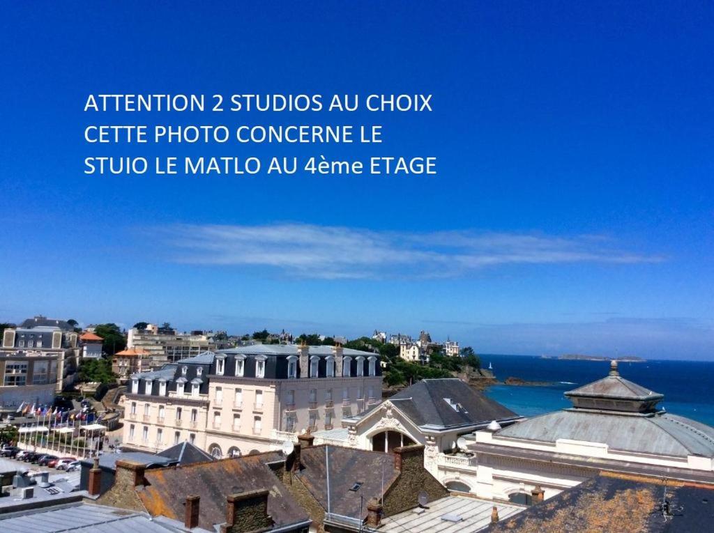 דינאר Les Studios Vue Mer Le Matlo מראה חיצוני תמונה